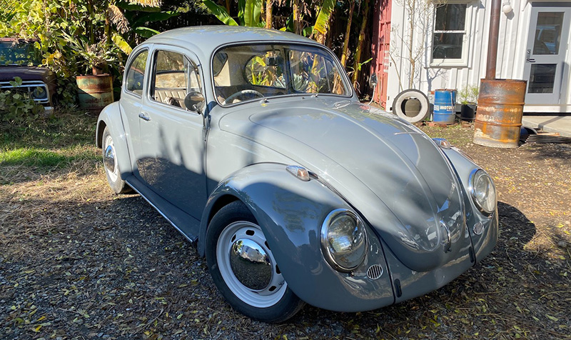 レンタル車両、BLUE BEETLEがGRAY BEETLEに！