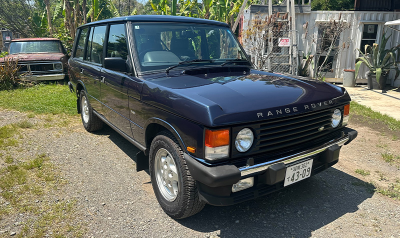 レンタル車両にLAND ROVER 1994' RANGE ROVERが追加されました!